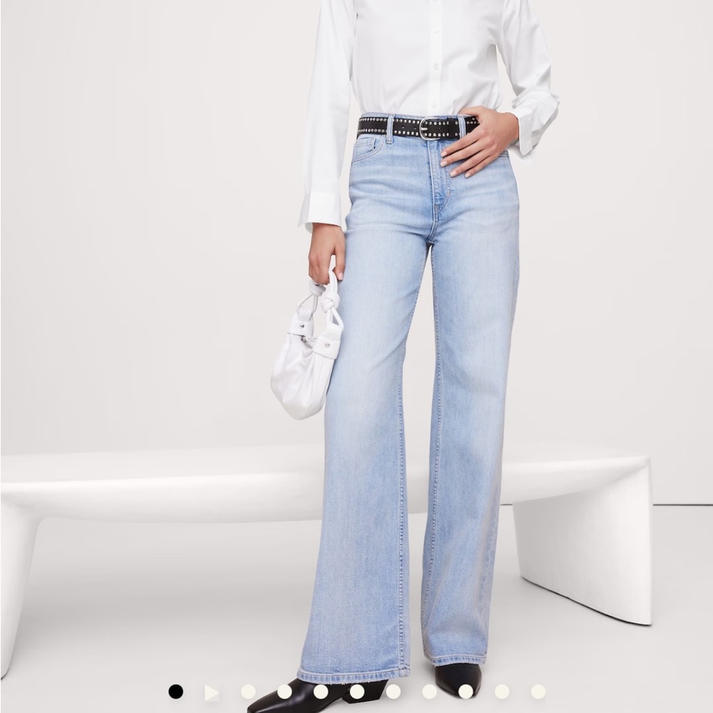 Banana Republic Wide Leg Jeans